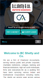 Mobile Screenshot of bcshettyco.com